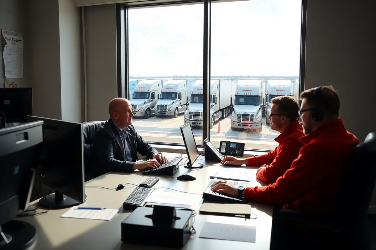Vehicle shipping dispatch team